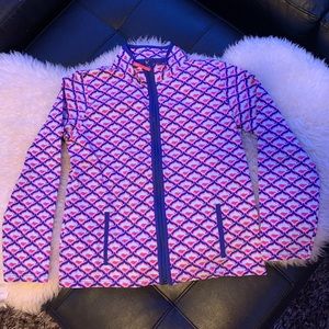 vineyard vines zip up jacket